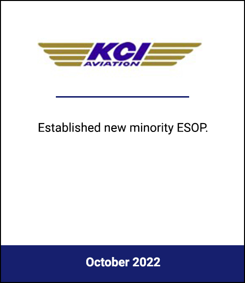 Stevens & Lee Served as Legal Counsel to KCI Enterprises for New Minority ESOP