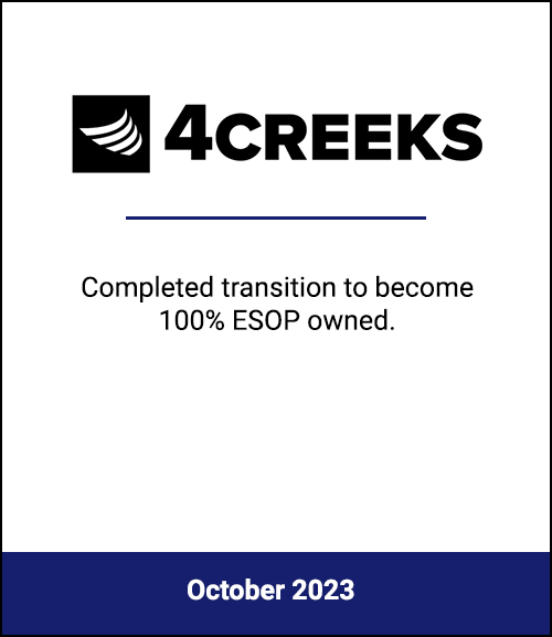 Consolidated Business Rewards Passionate Professionals, Becomes 100% Employee-Owned