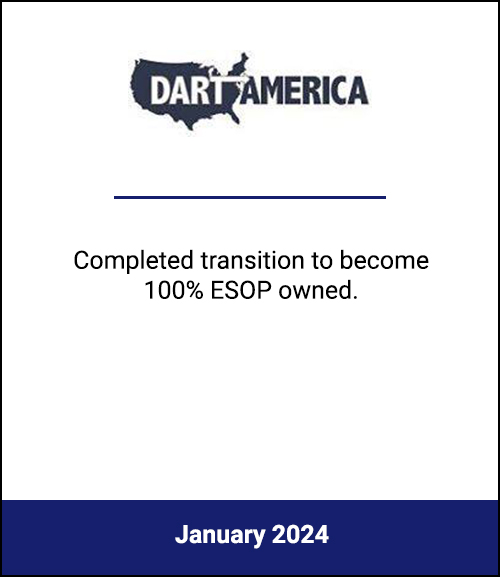 Dedicated Carrier Values Employee Contributions, Becomes 100% Employee-Owned