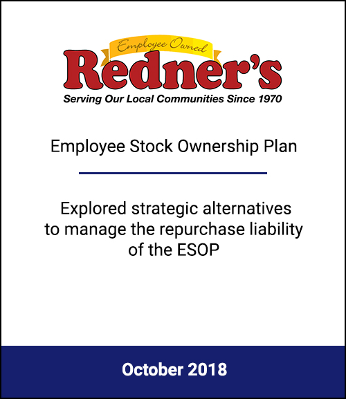 Redner’s: Supermarket Chain Bolsters Long-Term ESOP Sustainability