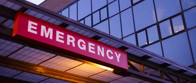 Emergency Room Sign