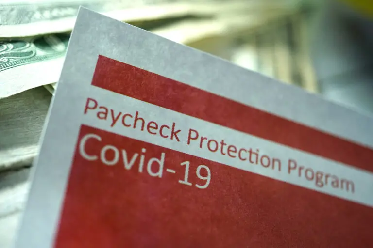 form that reads paycheck protection program covid-19