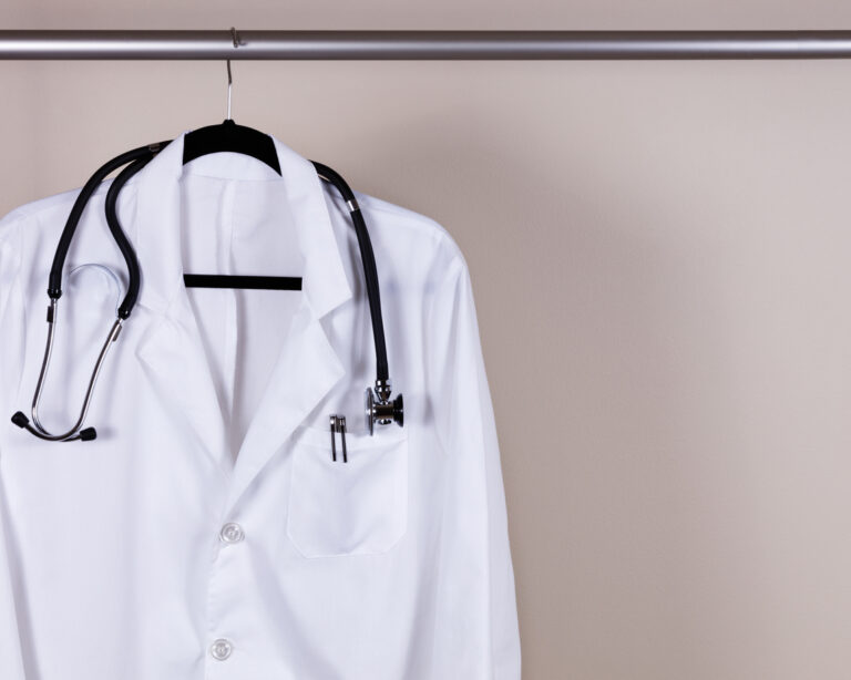 doctor's white coat