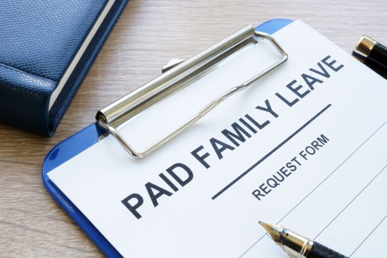 Clipboard Reading Paid Family Leave