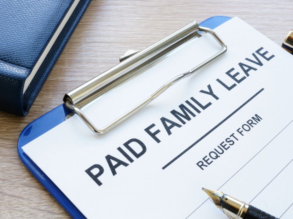 Clipboard Reading Paid Family Leave