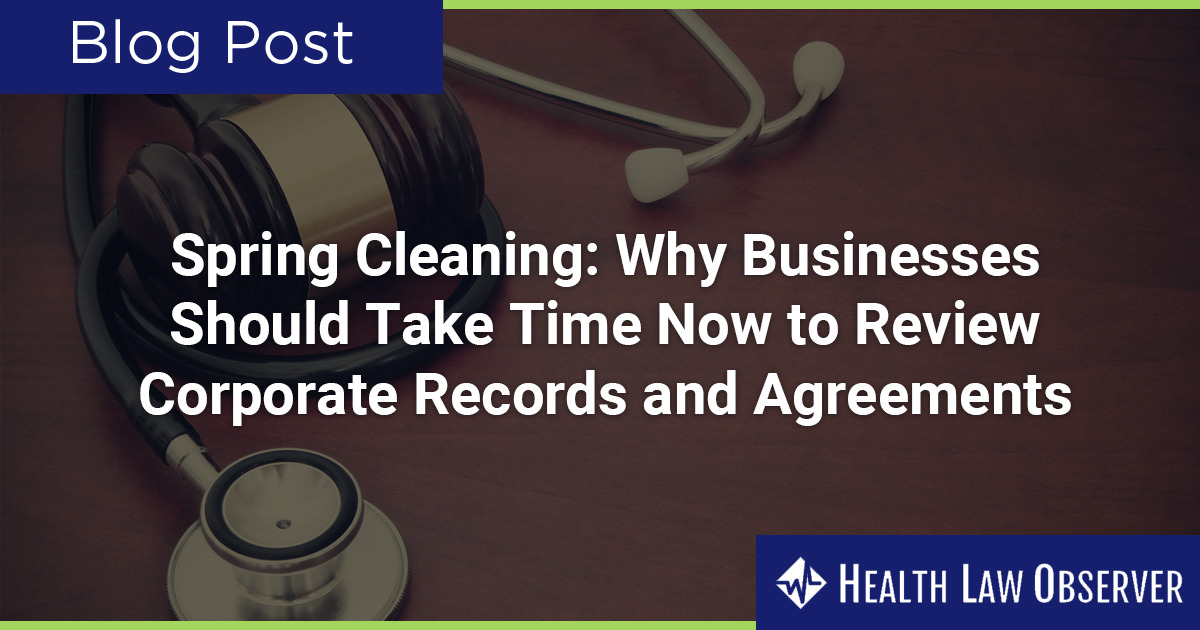 Spring Cleaning: Why Businesses Should Take Time Now to Review ...