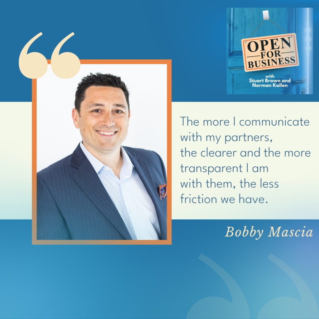 Open For Business | Bobby Mascia | Multi-Business