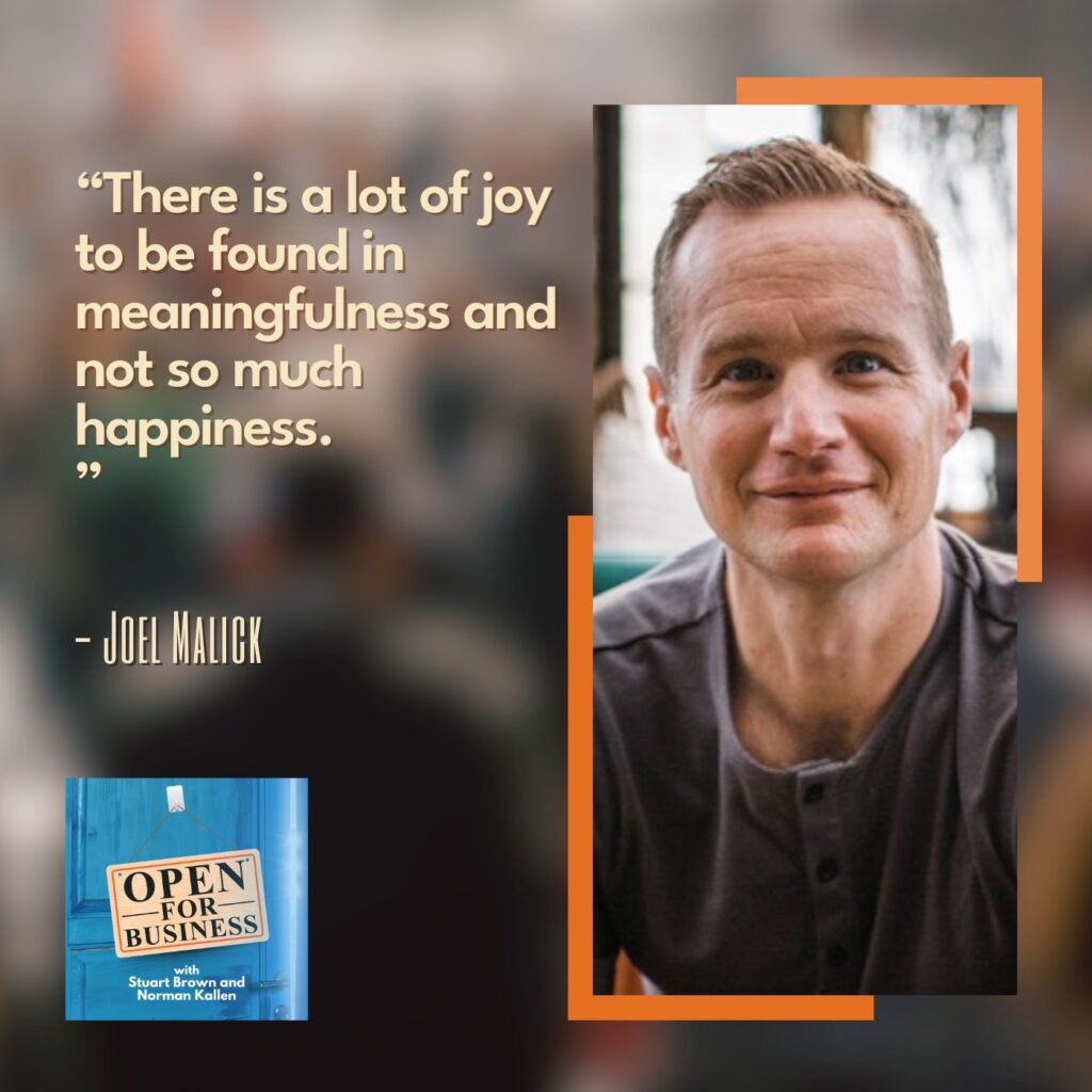 Open For Business | Joel Malick | Retirement 