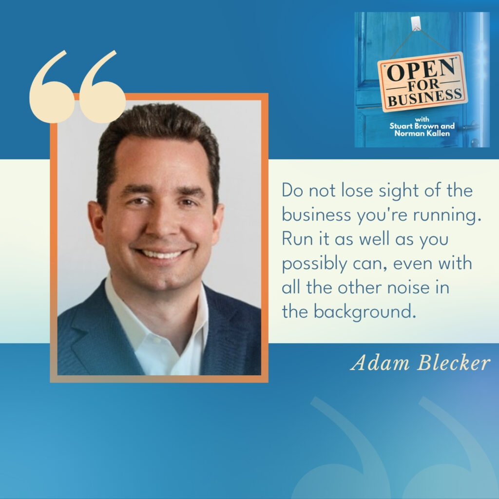 Open For Business | Adam Blecker | Family Business