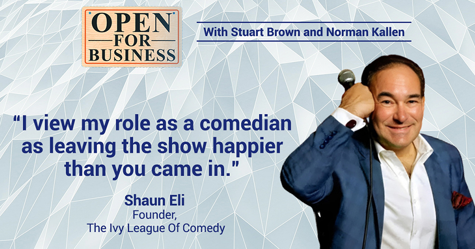 Open For Business | Shaun Eli | Corporate Comedy